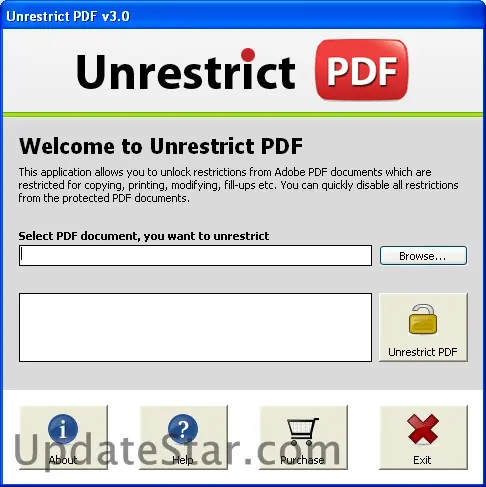 PDF Unlock Software 4.5