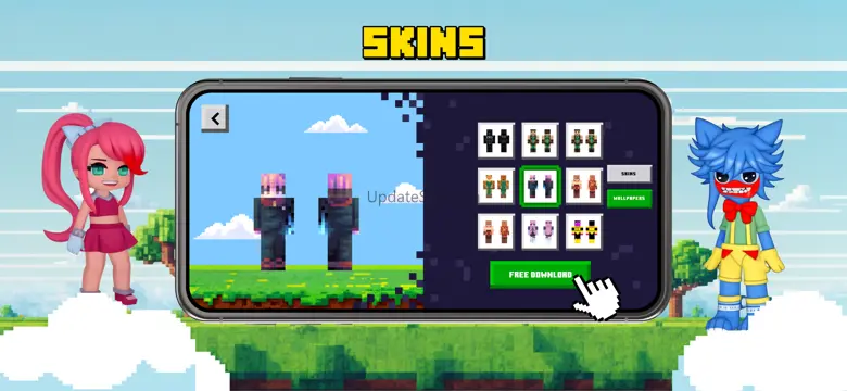 Games & Skins for Minecraft PE 1.2
