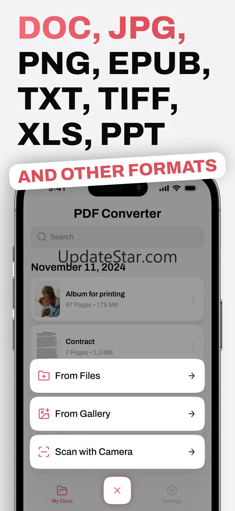 Images to PDF Files Convert 1.0