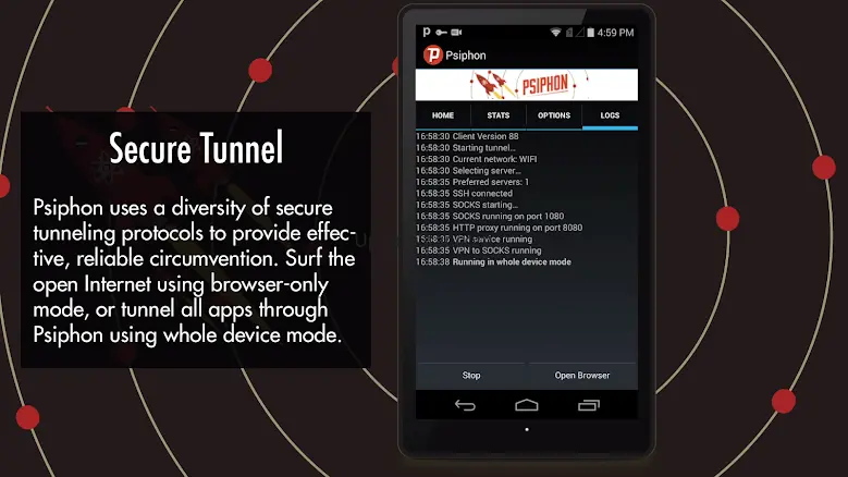 Psiphon: Fast and Secure VPN 418