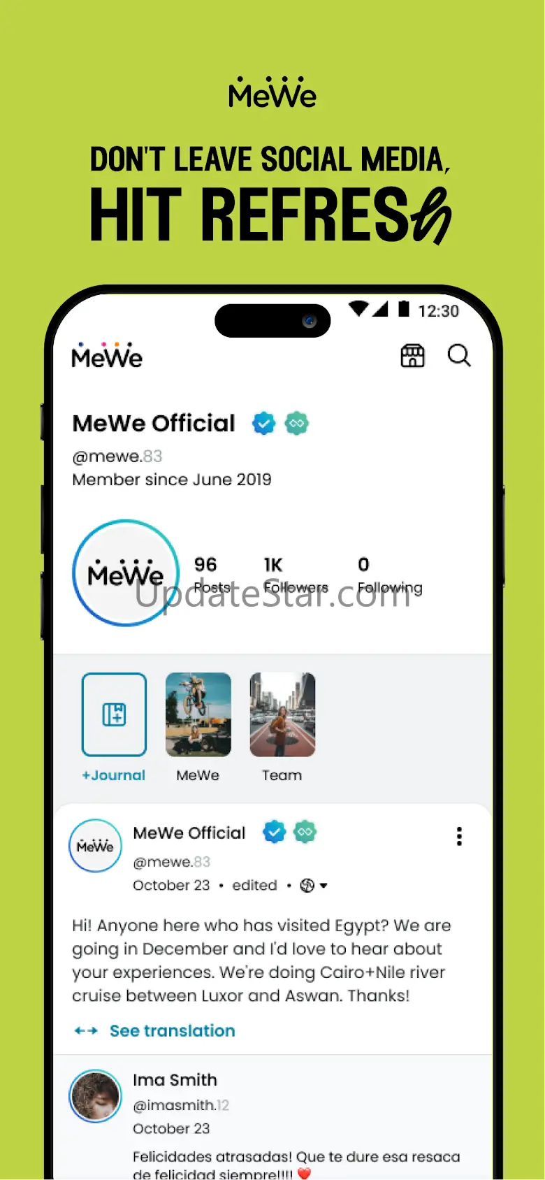 MeWe: The Safe Network 8.1.46.0