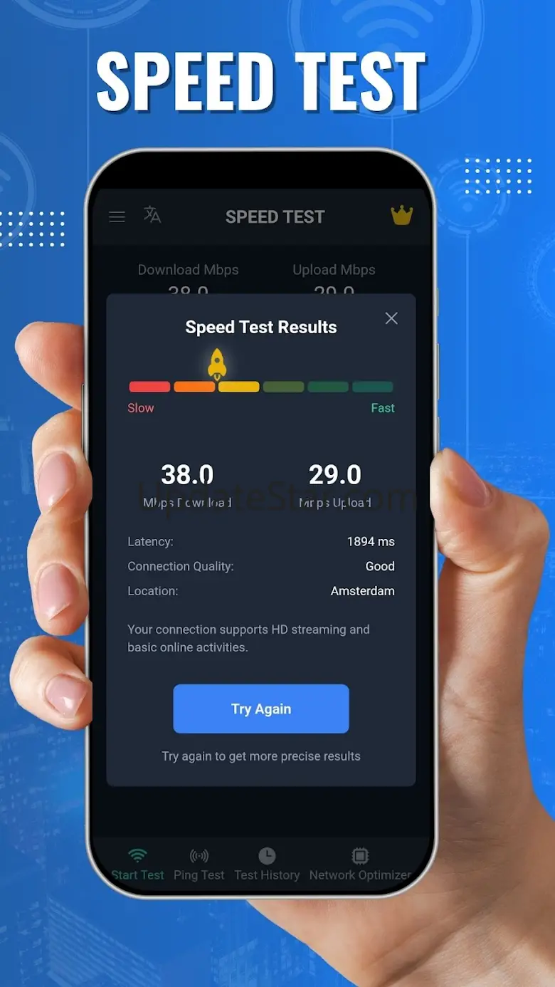 Speed Test - Wifi Optimizer 1.0.32