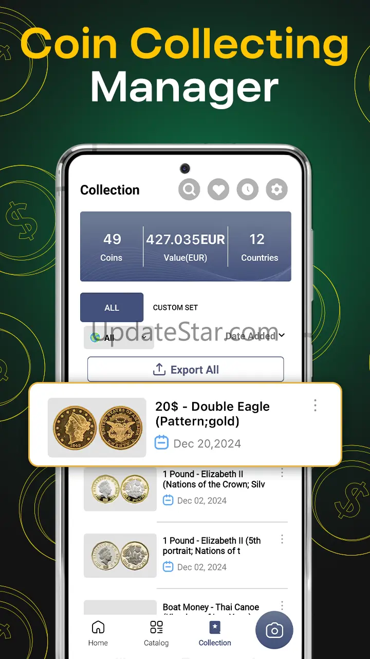 Coin Identifier Scanner App 12.0