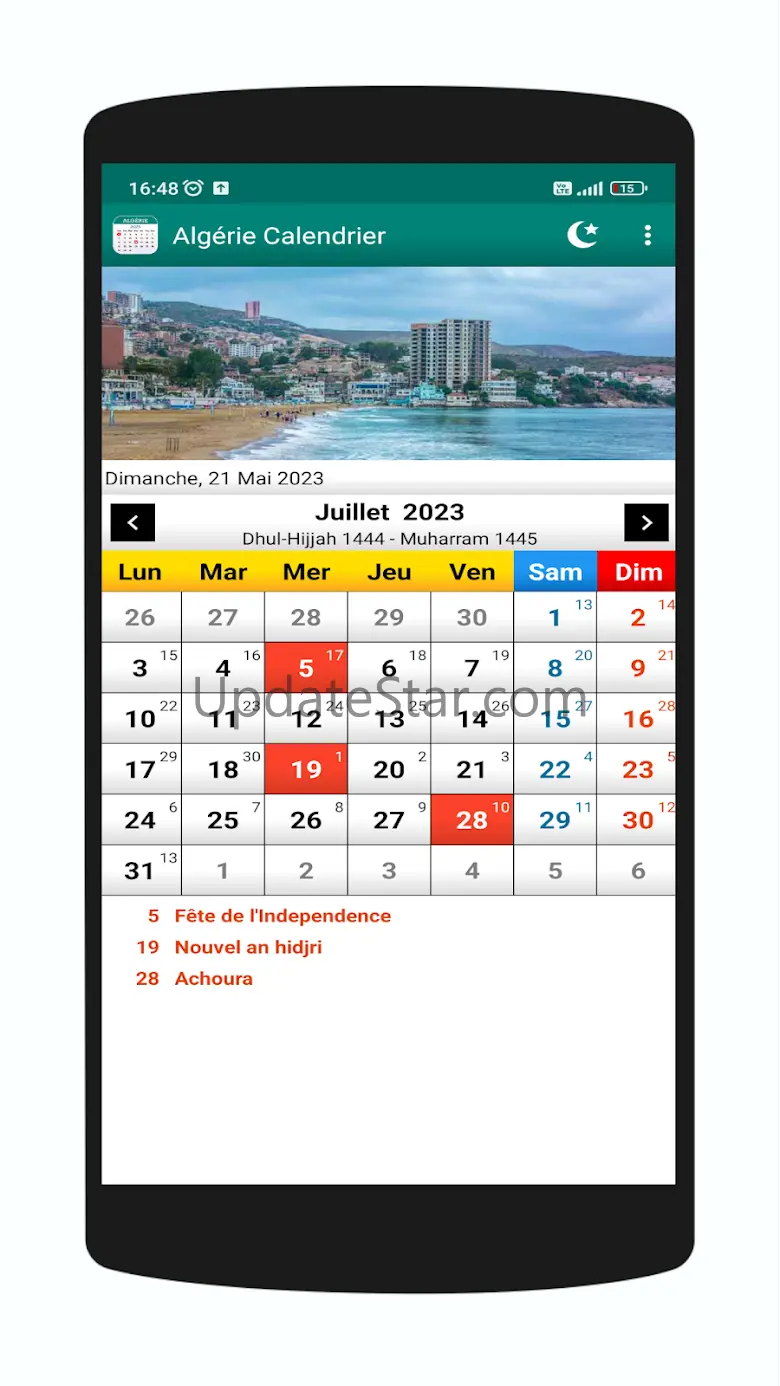 Algérie Calendrier 2025 1.1.17