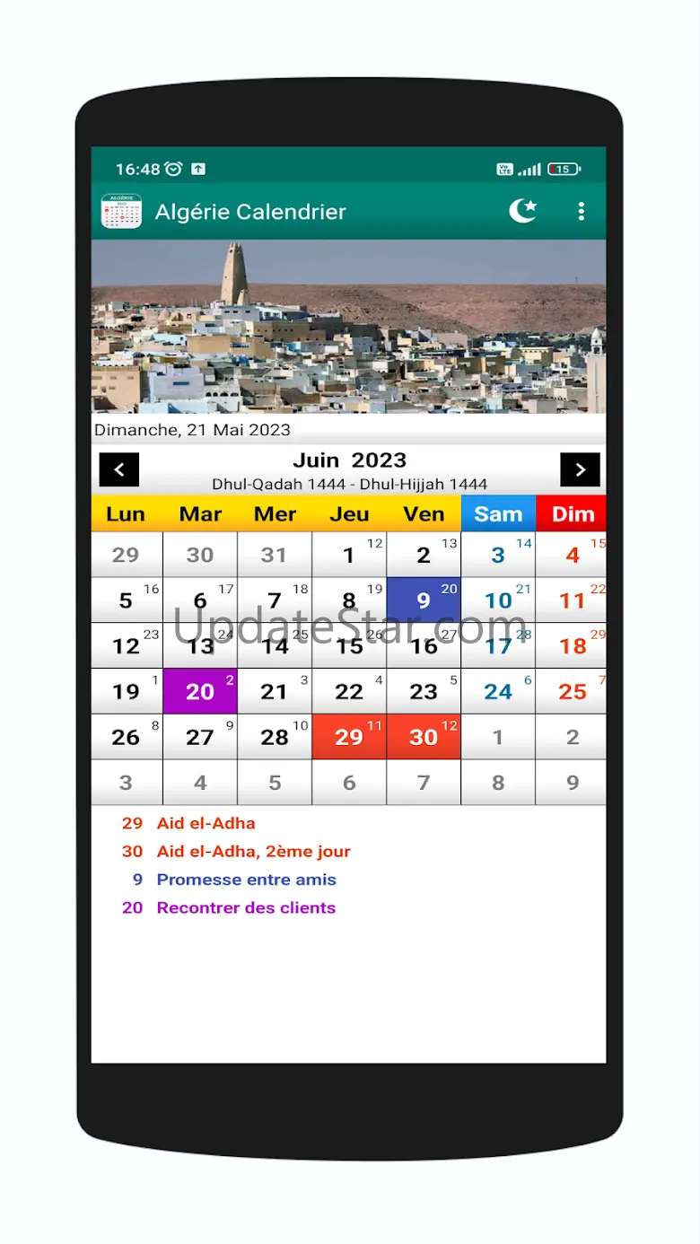 Algérie Calendrier 2025 1.1.17