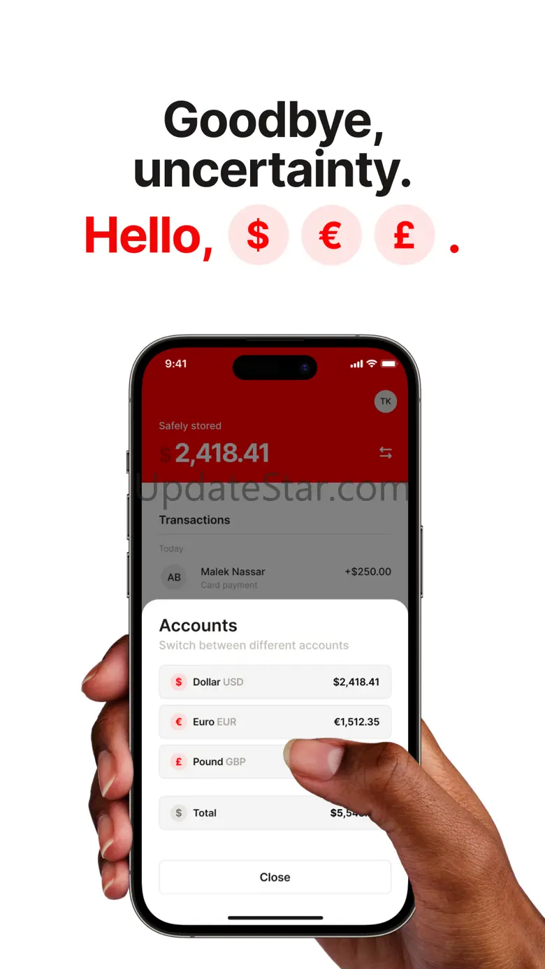 nsave: USD accounts 2.1.6