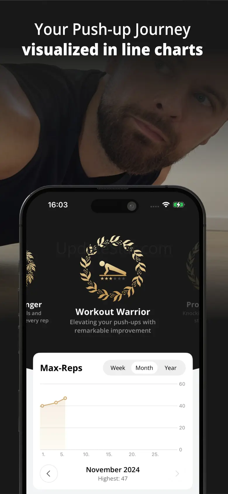 GOLDEN Push-Ups Pushup Tracker 1.027