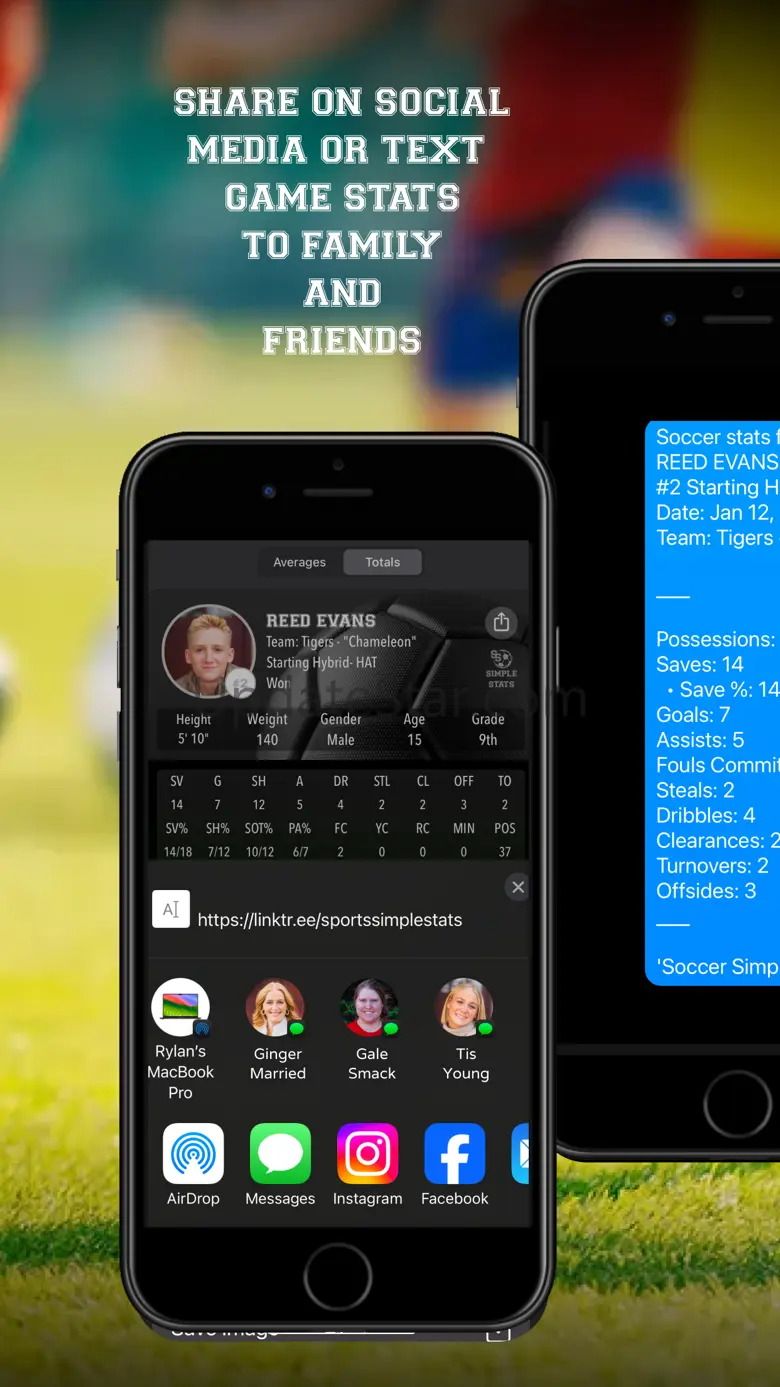 Soccer Simple Stats Tracker 1.1.0