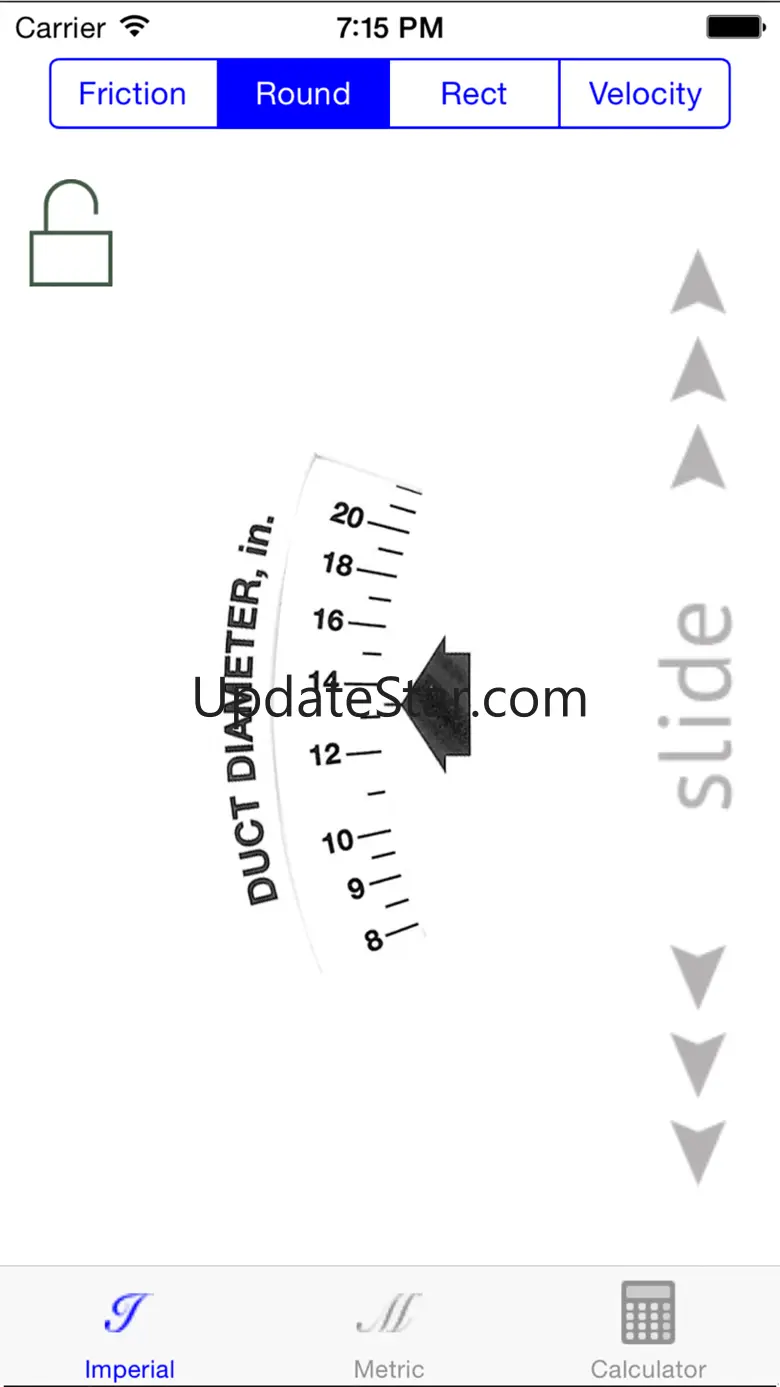 Ductulator - Duct Sizer 1.1