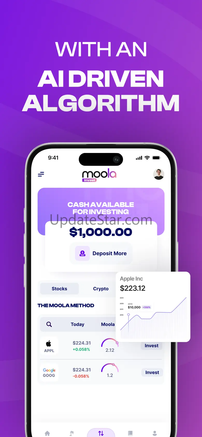 Moola Invest: Easier Investing 1.0.3