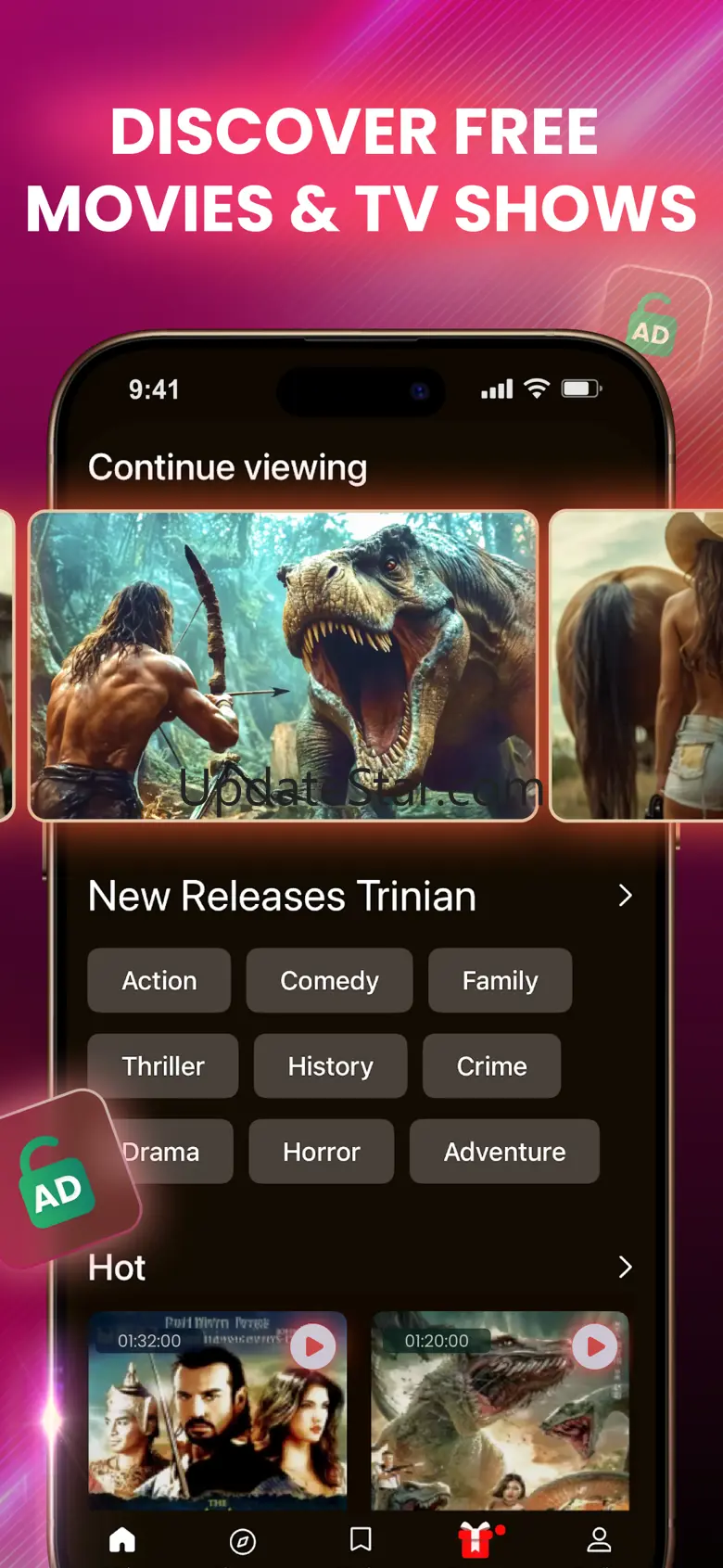 Trinian: Watch Movies & TV 1.7