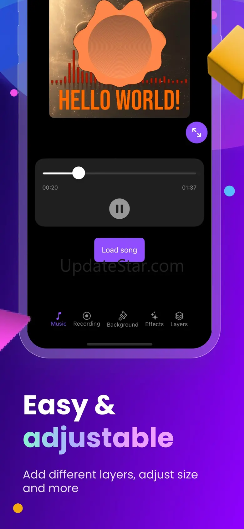Spectrum Music Visualizer 2.1