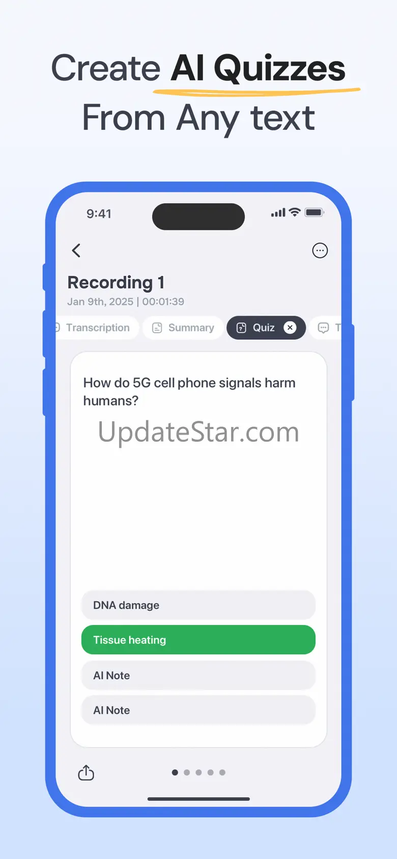 AI Note Taker - FoxNote 1.3