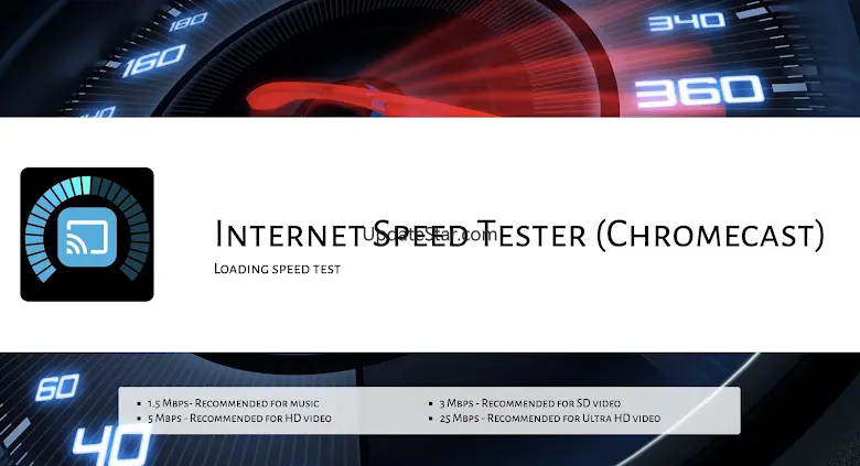 WifiSpeed (Chromecast  & TV) 1.6.4