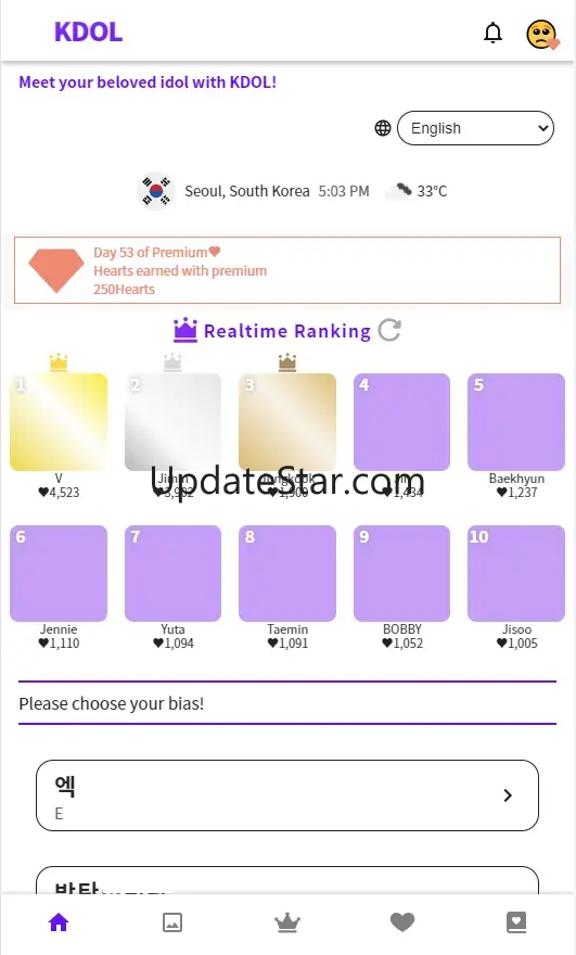 KDOL - Idol Ranking, Ad, Photo 1.6.6