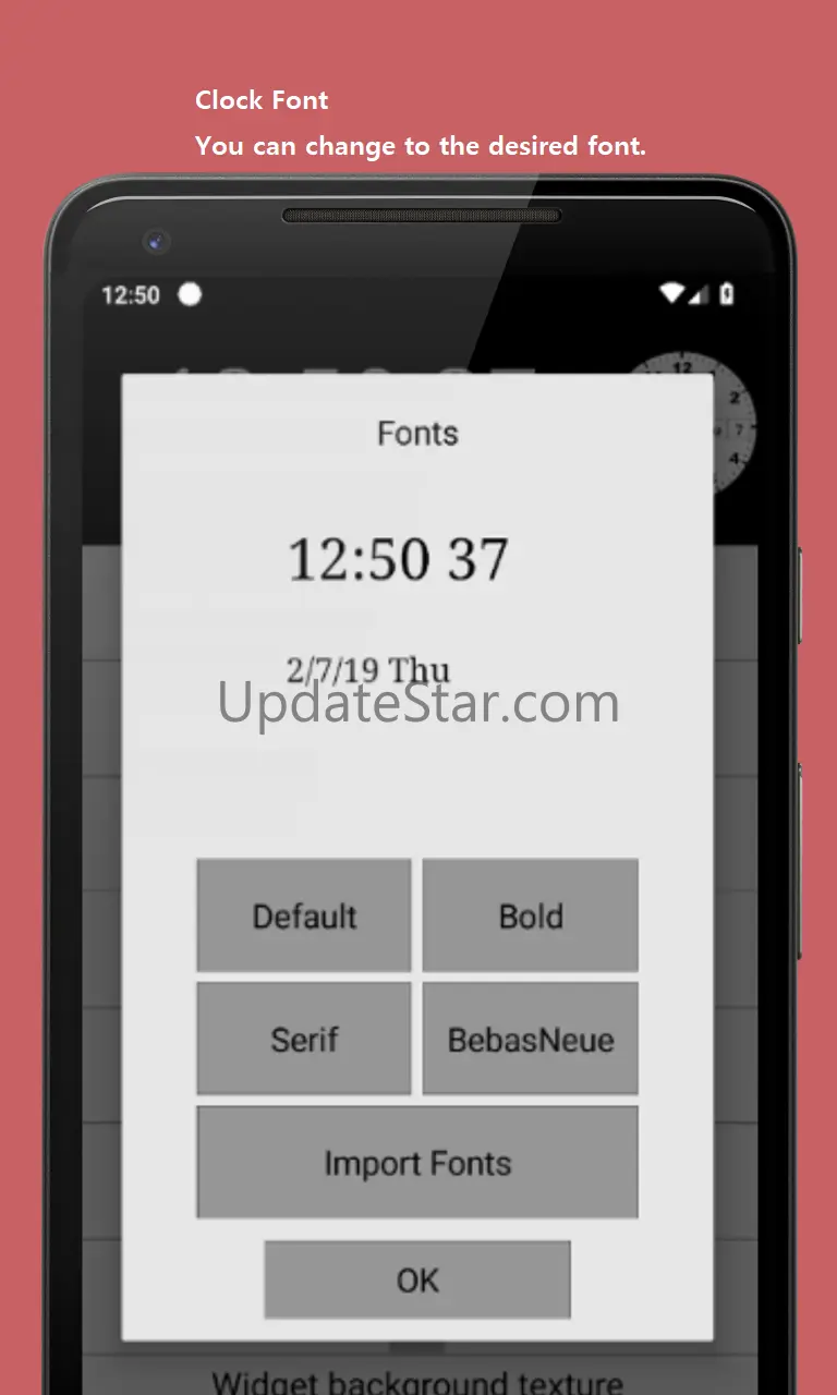 Date and Time Widget 1.0