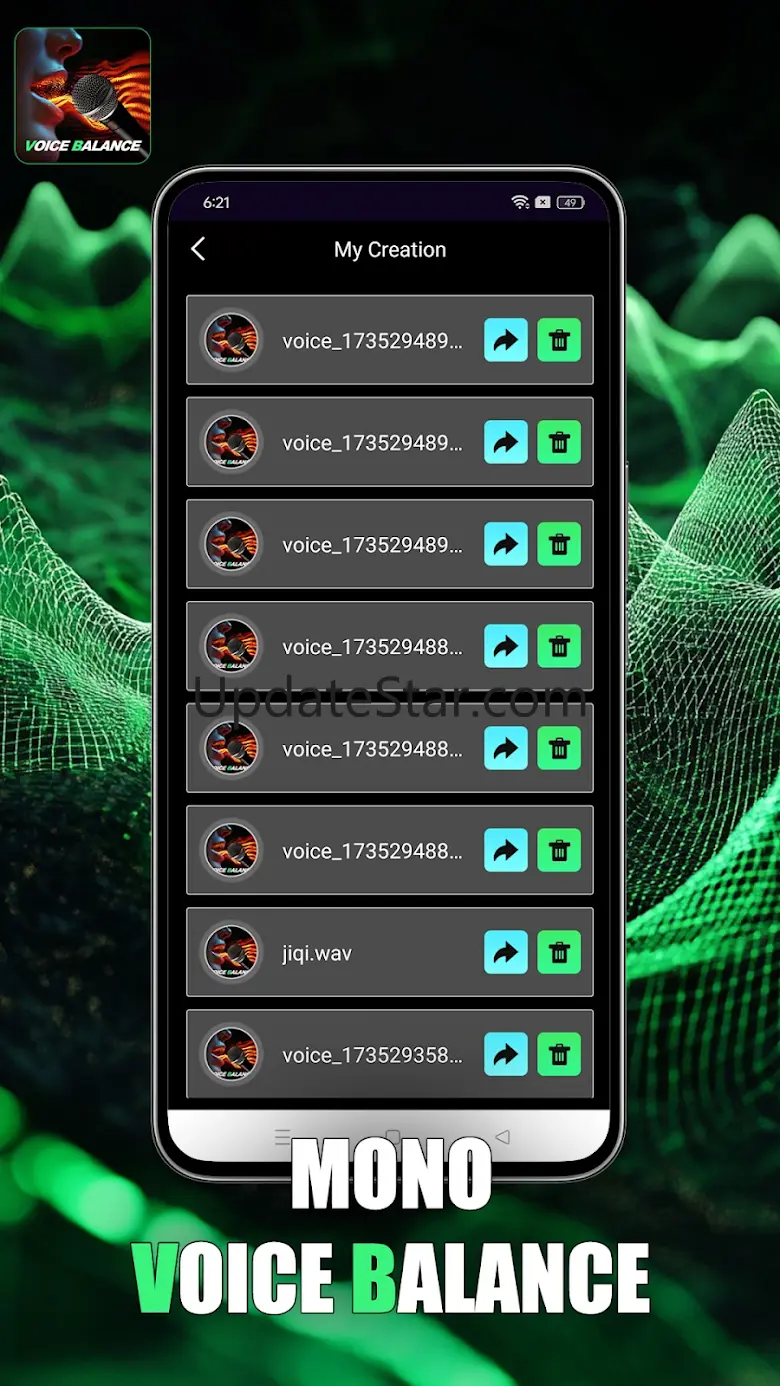 Mono -voice balance 1.0.1