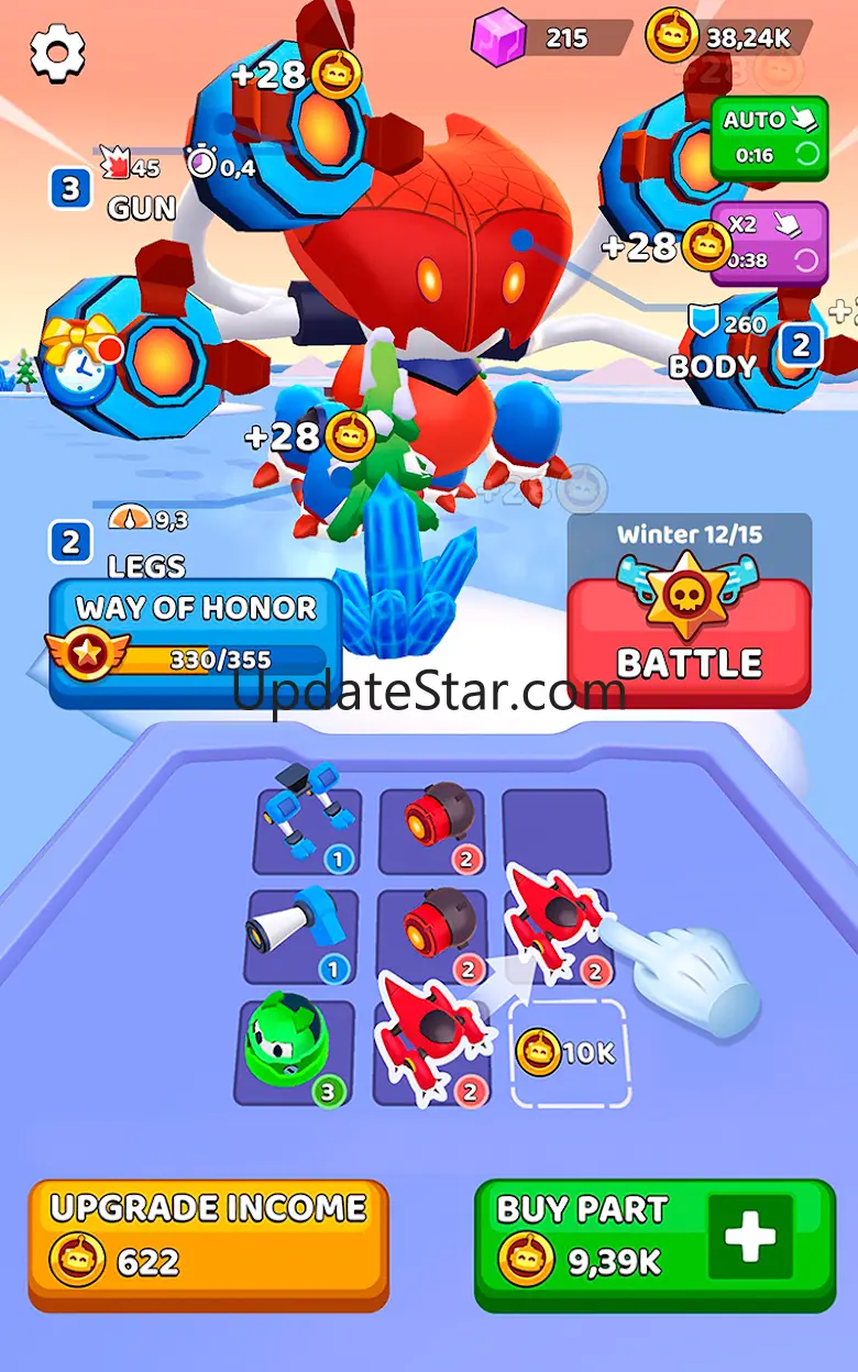 Merge Robots: 3D Fight 1.0.0