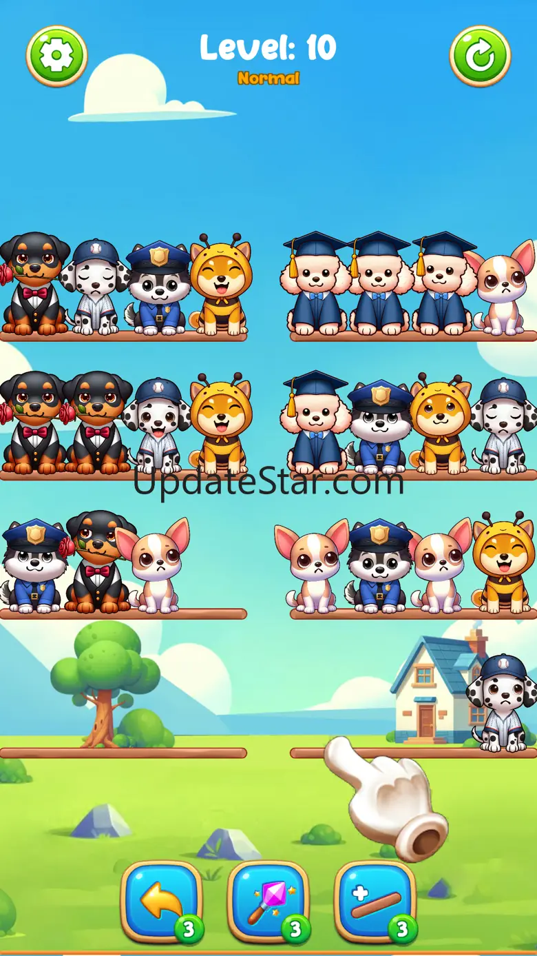 Dog Sort: Puppy Puzzle 16