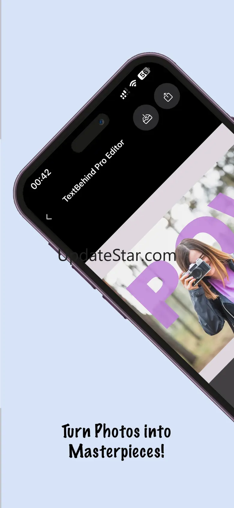 TextBehind Pro: BackgroundText 1.1