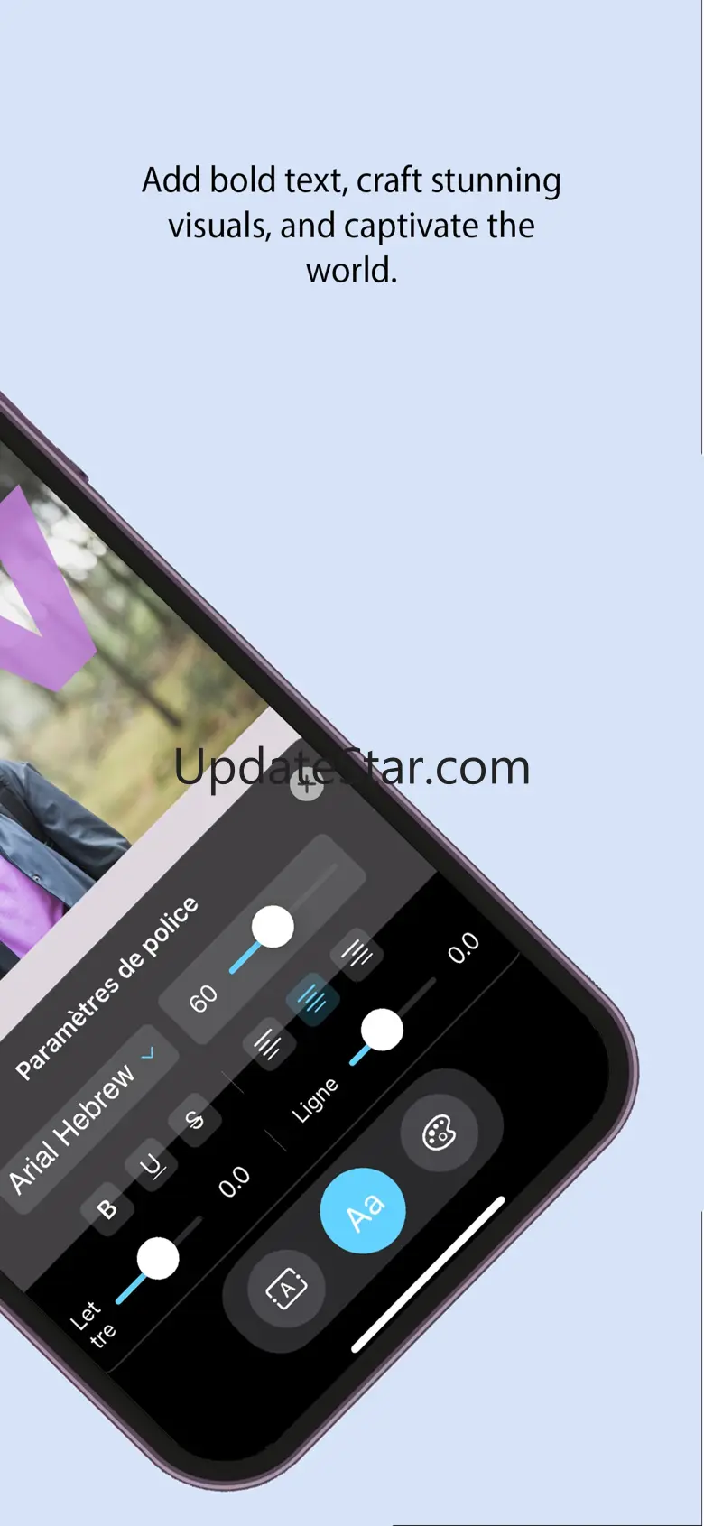 TextBehind Pro: BackgroundText 1.1