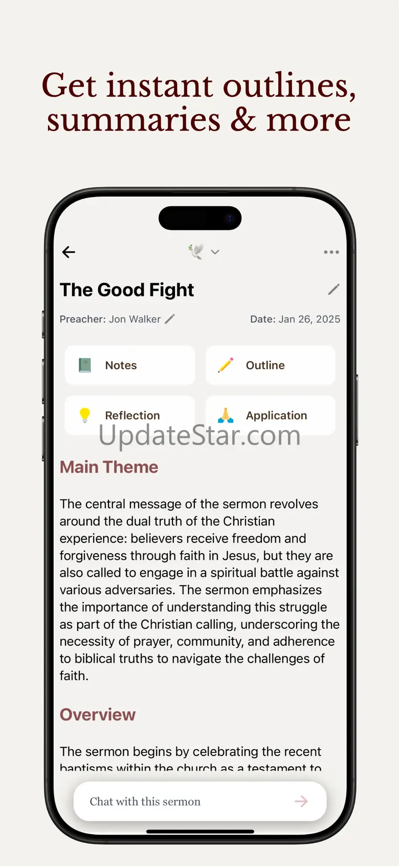 Devoutly: Sermon Notes & Study 1.1.3