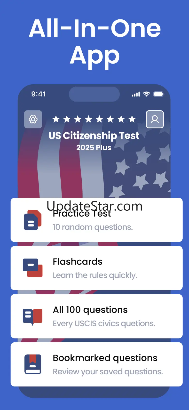 US Citizenship Test 2025 ・ 1.1.0