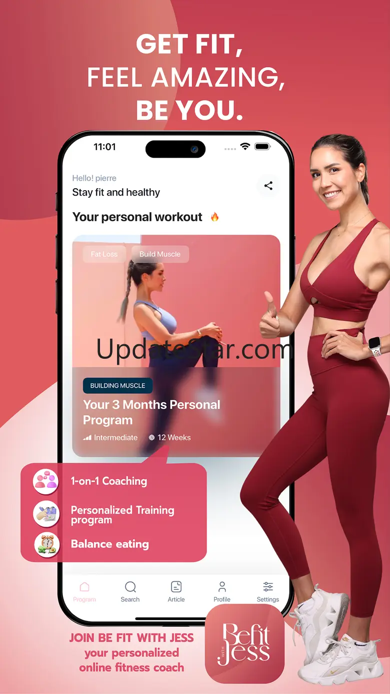 Be Fit with Jess: Fit & Diet 1.7.1