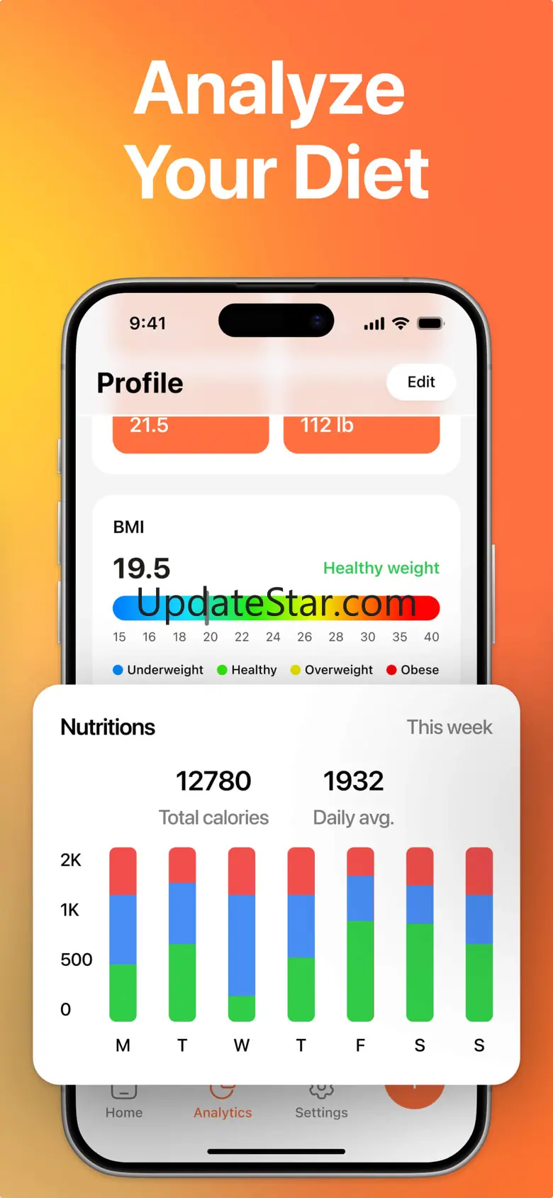 AI Calorie Counter & Trackerㅤ 1.2