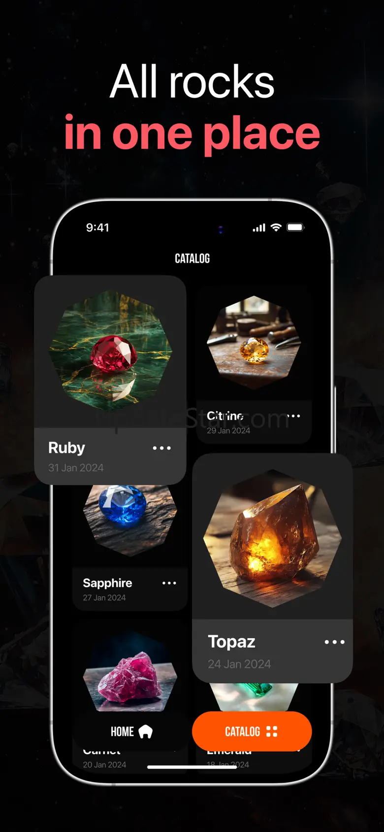 Rock Identifier: Gemstone ID 1.0