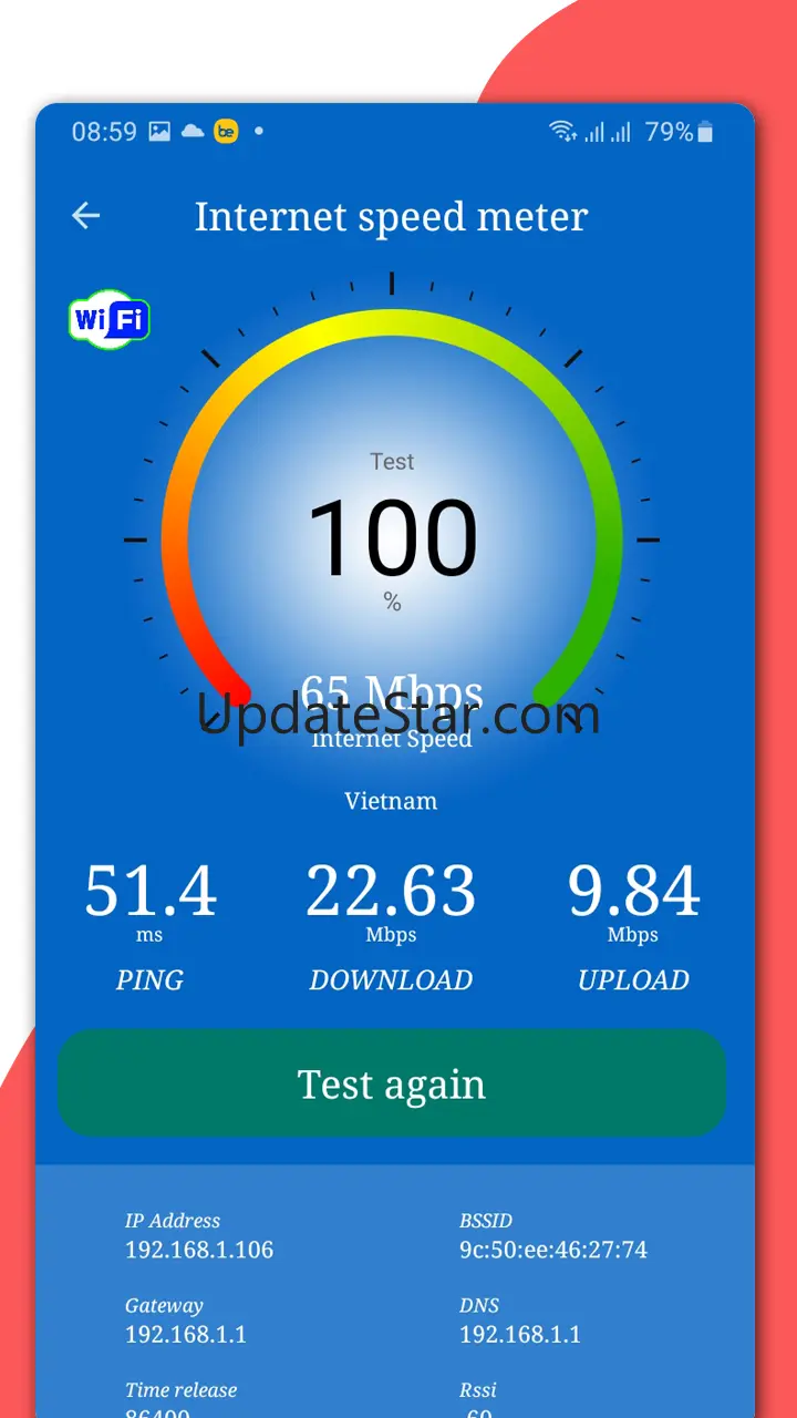 Internet Speedometer Test WiFi 4.4