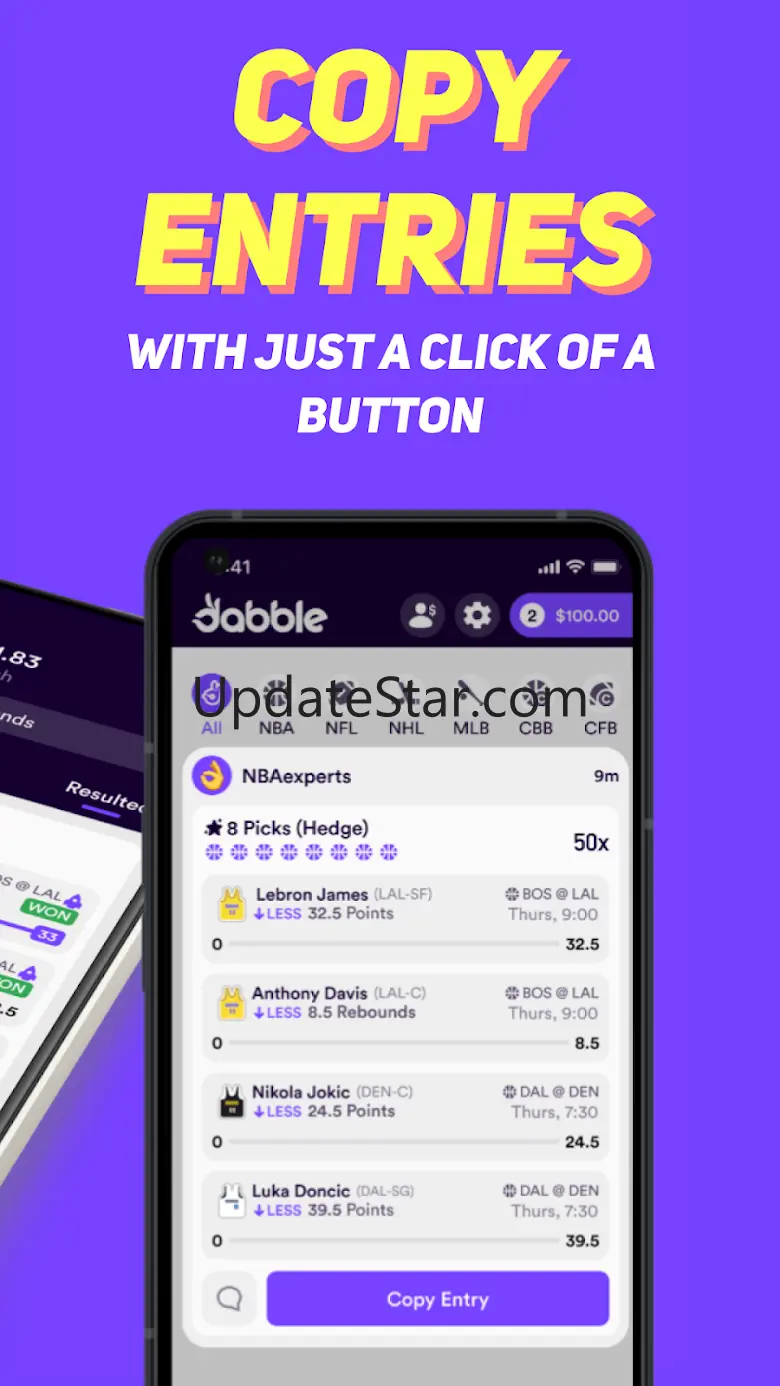 Dabble - Real Money Pick'Em 2.20.0