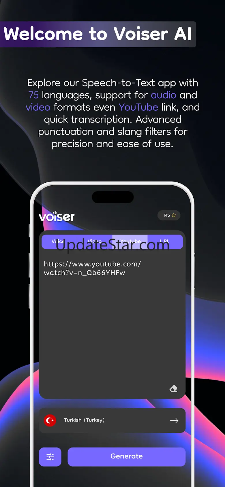 Speech to Text: Transcribe STT 1.1.20