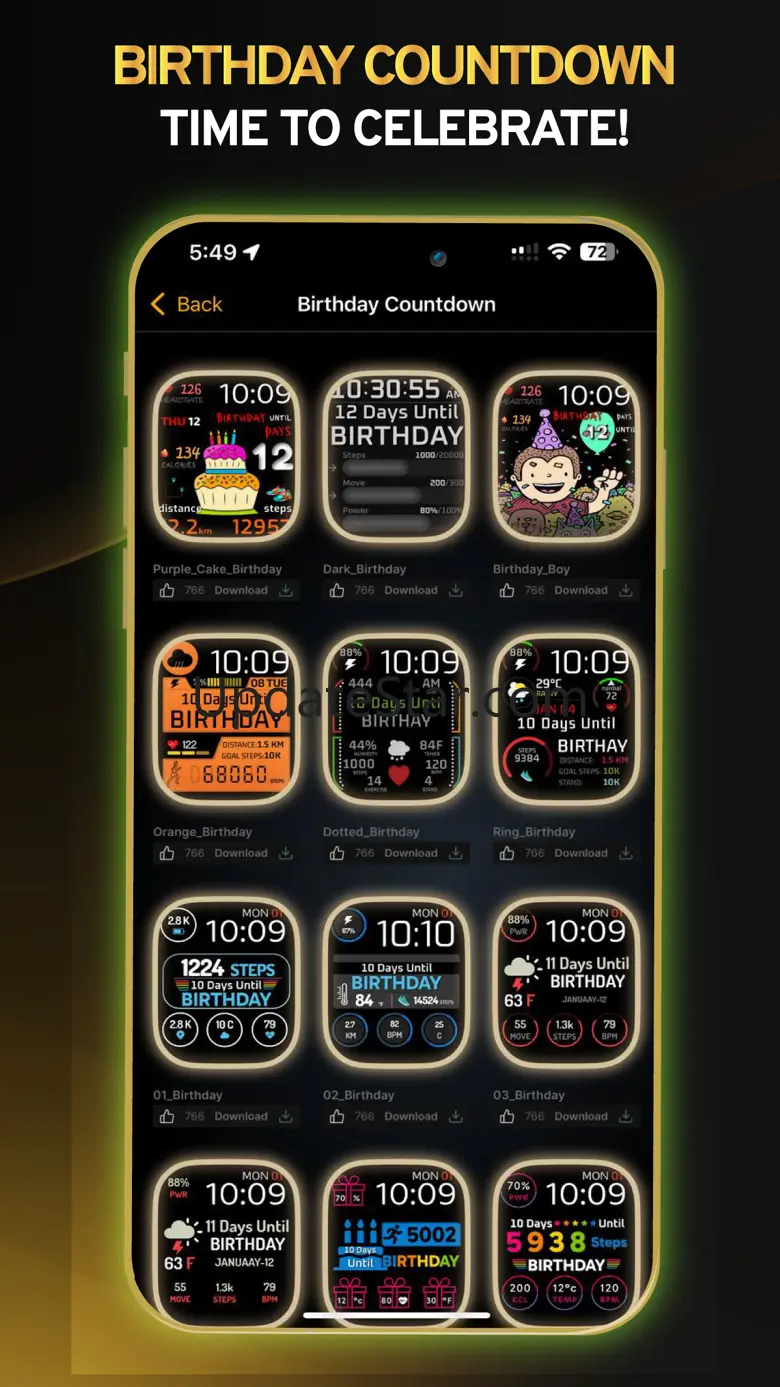 Daily Watch Faces & Widgets 1.0.7