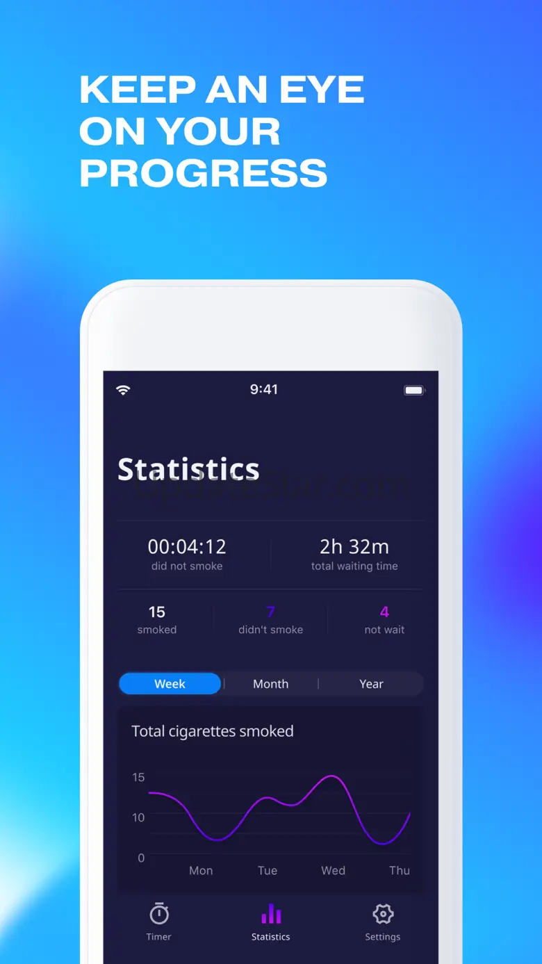 Quit smoking with Smokler 1.4.0