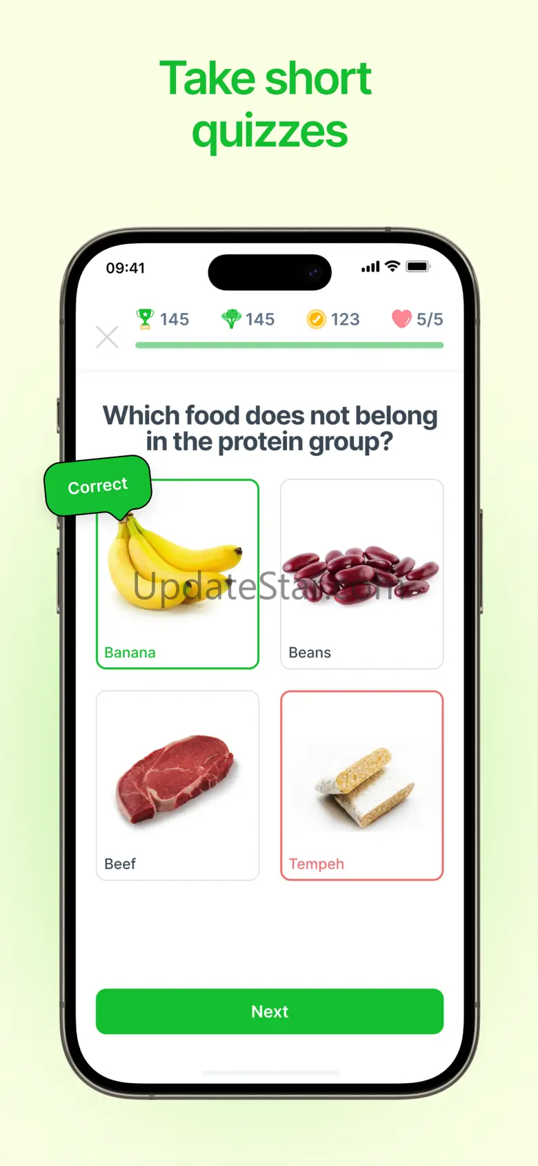 Nutrimaster: daily food quiz 1.1.179