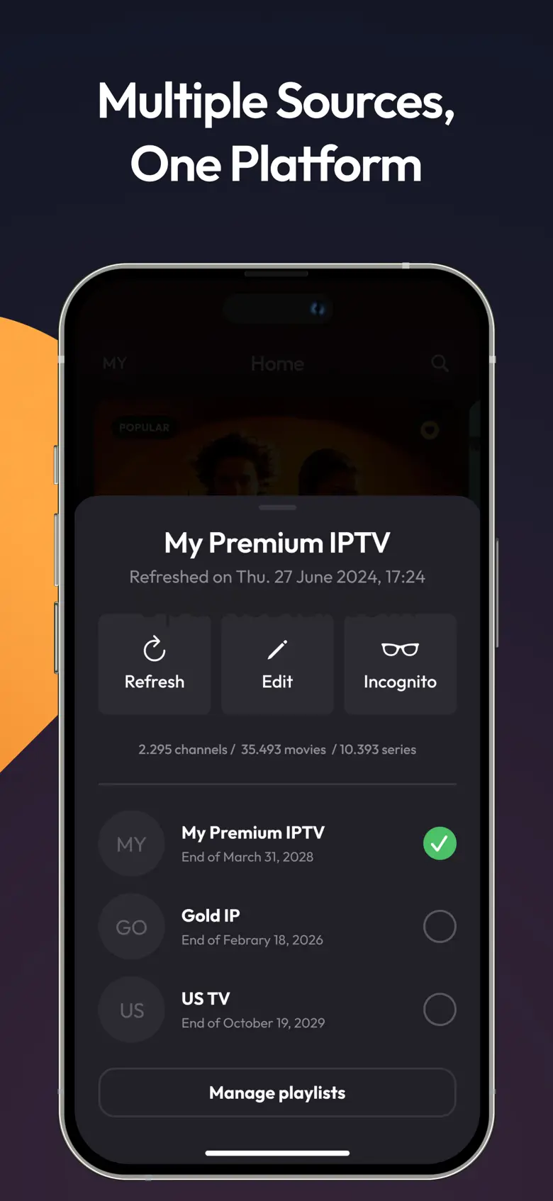SWIPTV - IPTV Smart Player v3.2.1