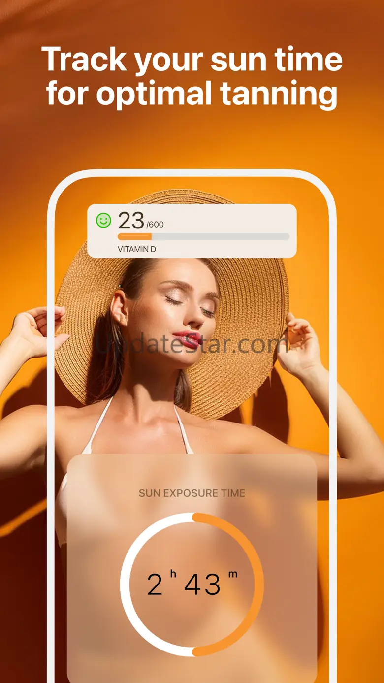 Tan and sun tracker - UV index 1.2.3