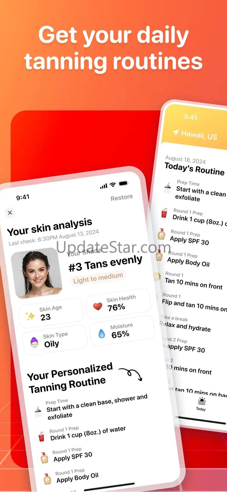 Sun Rayz Tanning Planner App 1.0