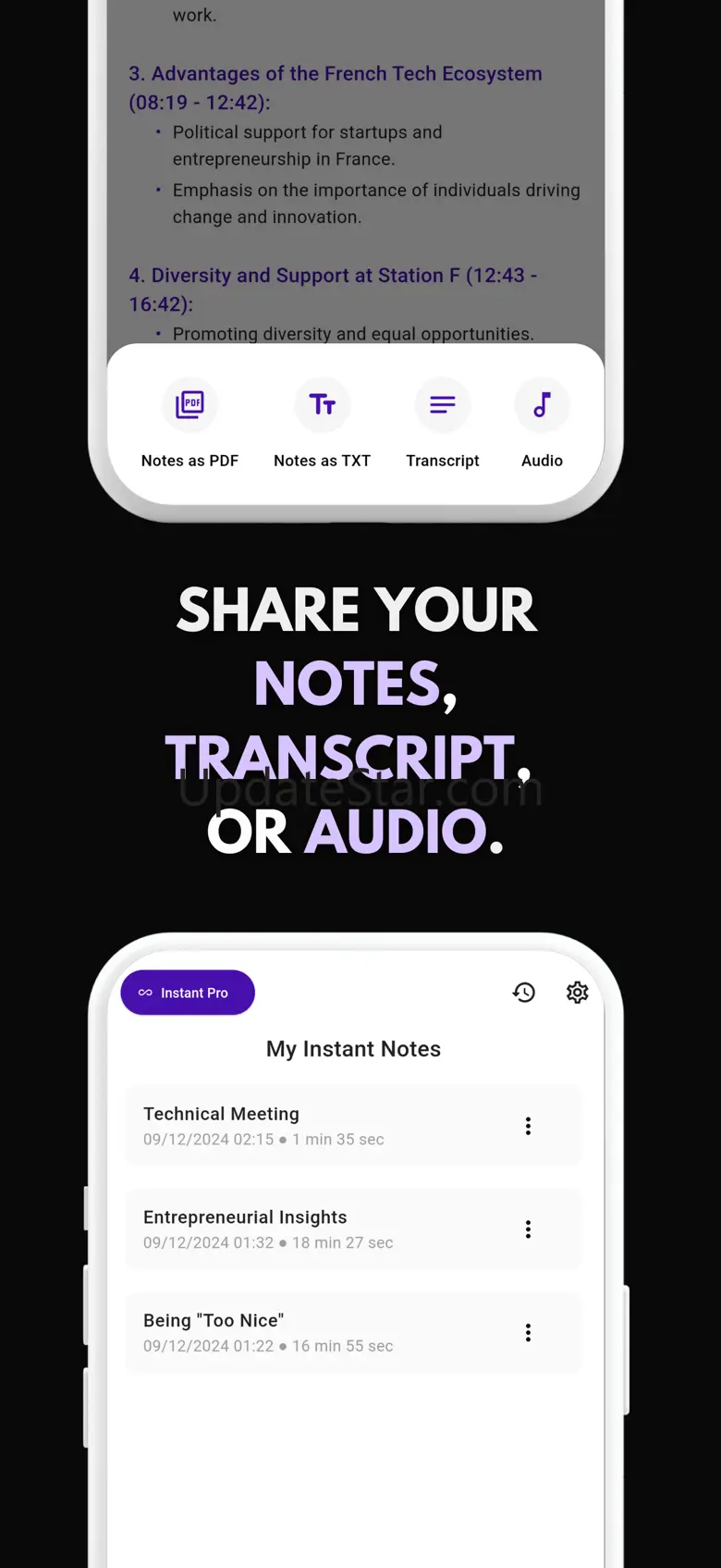 Instant AI Notes & Transcript 1.0.28