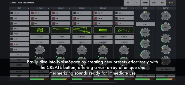 NoiseSpace 1.1