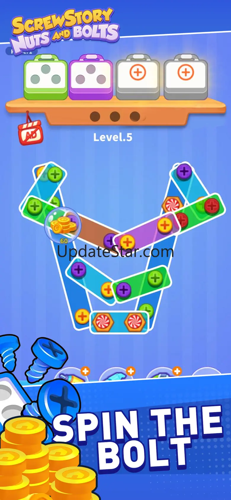 Screw Story: Nuts and Bolts 1.0.1