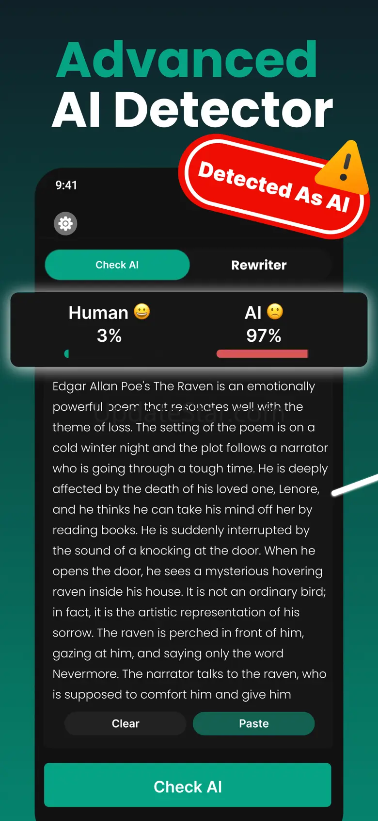 AI Detector - Undetectable AI 1.4