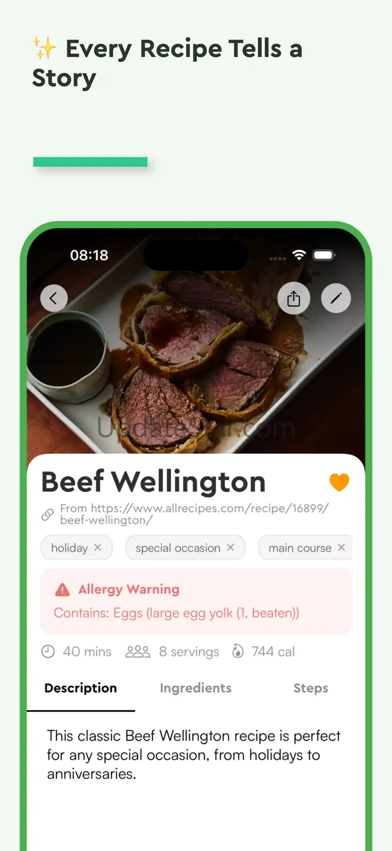 Basil - Recipe Manager 1.0
