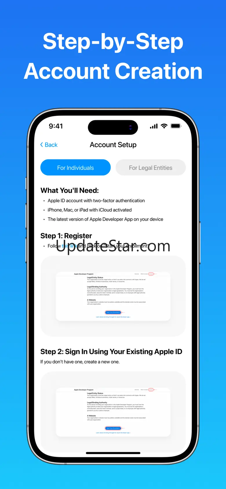 Developer - Create App Guide 1.0