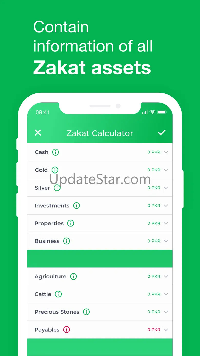 Zakat Calculator : الزكاة 1.5