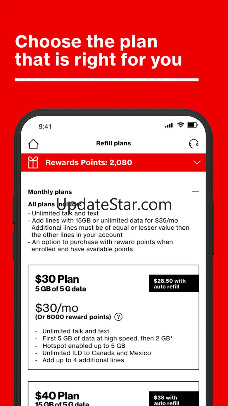 My Total Wireless: Account App R27.0.0