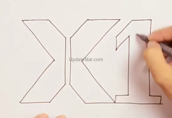 Drawing Kpop Idol Group Logo 1.4
