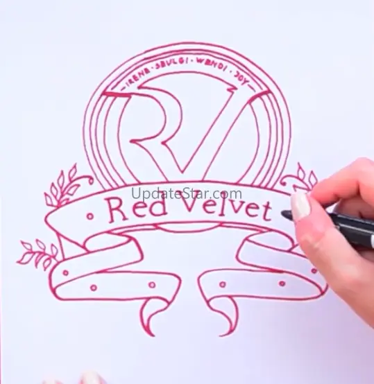 Drawing Kpop Idol Group Logo 1.4