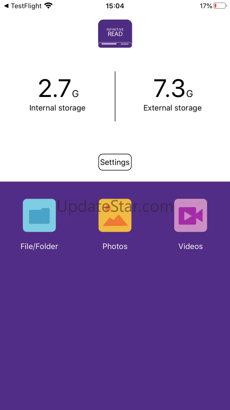 Infinitive Read 1.0.4